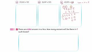 06 Multiplication | Summer Pack, Grade 5 | Mathematics