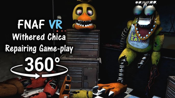 360° Repairing Withered Foxy Game-play Animation [FNAF Help Wanted/SFM]  (VR Compatible) 