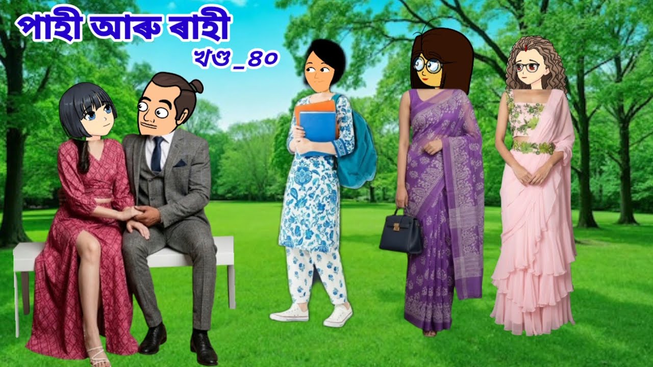 পাহী আৰু ৰাহী//Pahi aru Rahi part_40//Assamese cartoon story//Assamese short story//Assamese serial 