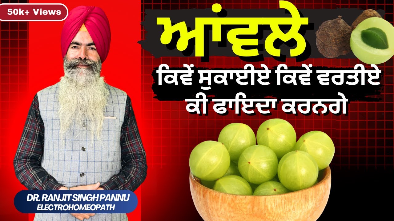 ताजा आंवला लाख का खराब आंवला सवा लाख का | 100 Benefits of Aamla By Dr. Ranjit Singh Pannu