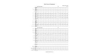 Brandon Nelson - How Firm A Foundation Concert Band Score Video
