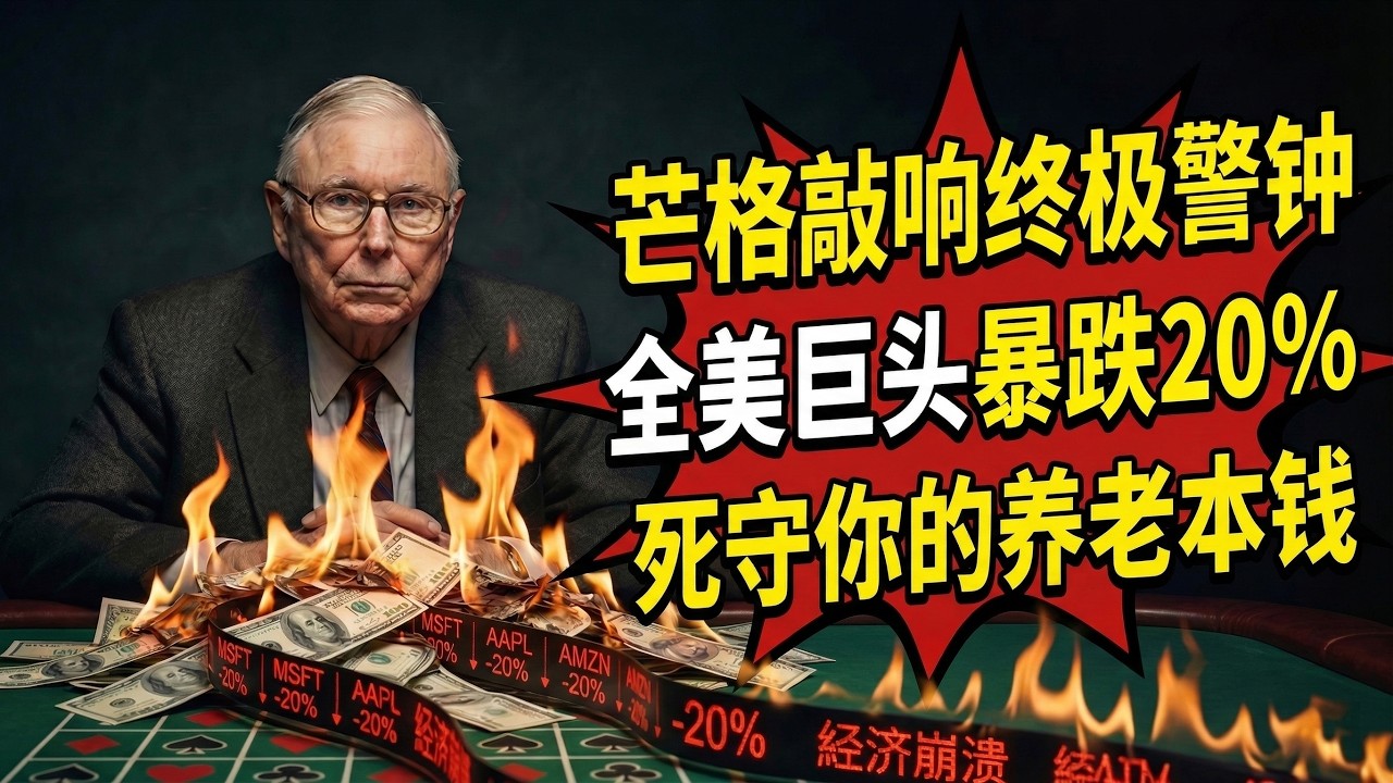 災難降臨！全美最大零售商閃崩20%，芒格驚呼“扛不住了”！經濟大崩盤正式拉開序幕？