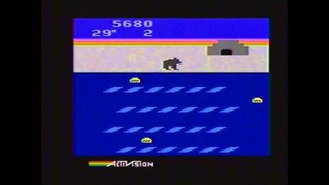 Frostbite by Activision for the Atari 2600
