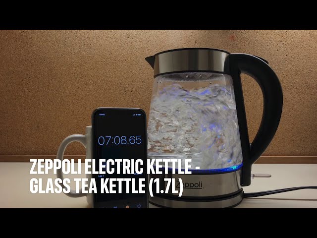 Zeppoli Electric Fast Boiling Tea Kettle. 1.7L