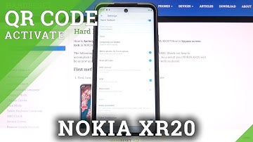 How to Allow Camera to Scan QR Codes on Nokia XR20 – QR Codes Reader