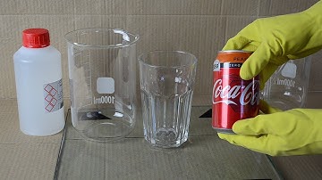 Remove coke can from coke - Homemade chemical experiment DIY