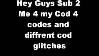 cod4 codes ps3