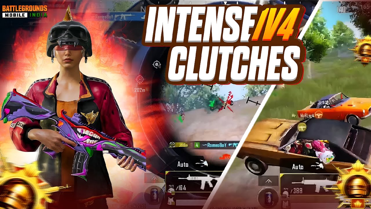 “Enemies Shocked 😳 | Ultimate Royale Intense Clutches | BGMI Pro ...
