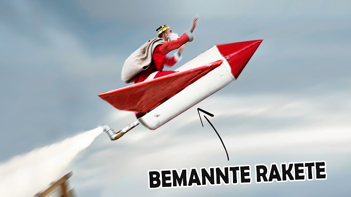 Daniel FLIEGT auf der RAKETE!