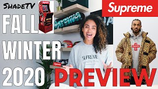 SUPREME FALL WINTER 2020 FW20 Lookbook Preview: FIRE SEASON and ACCESSORIES!