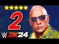 WWE 2K24 CARRIERA #2 - THE ROCK? NON MI SERVE! HO ???