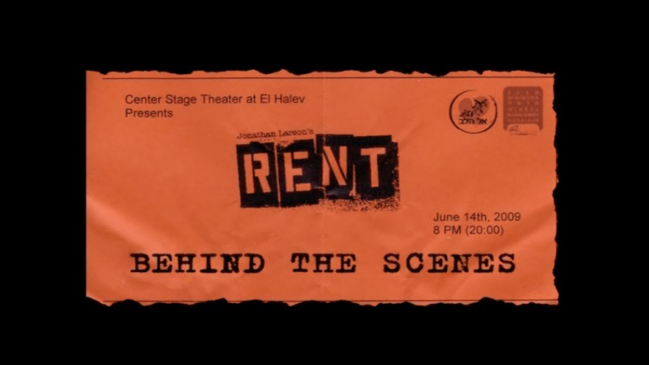 Rent Behind the Scenes YouTube