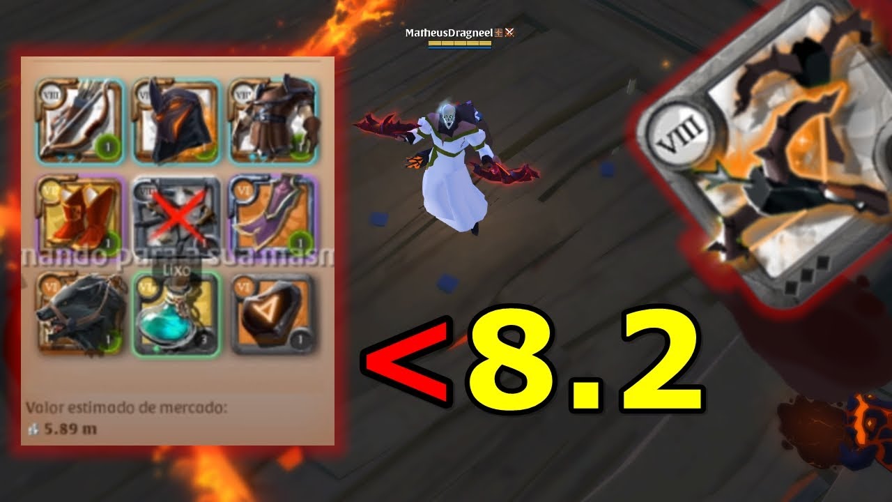 This Build Killed a Player T8.2 Boltcaster PvP Corrupted Dungeons