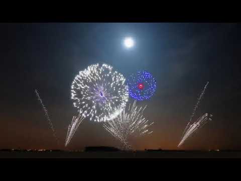 اجمل الالعاب النارية اليابان