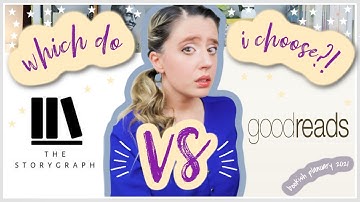 Which is better: Goodreads vs Storygraph? // Storygraph walk through and honest thoughts! [CC]