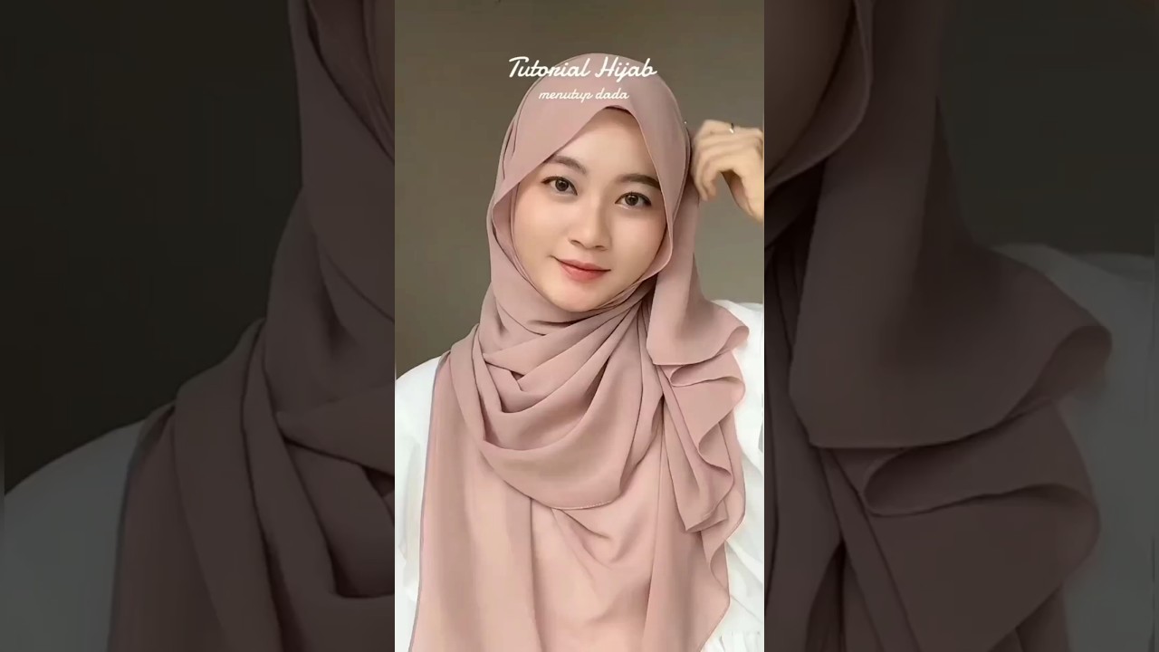 Full coverage hijab tutorial #hijab #hijabstyle #hijabers #hijabtutorial