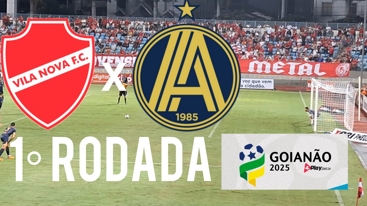 ESTREIA COM O PÉ DIREITO! TORCIDA DO VILA NO JOGO VILA NOVA X APARECIDENSE PELO CAMPEONATO GOIANO
