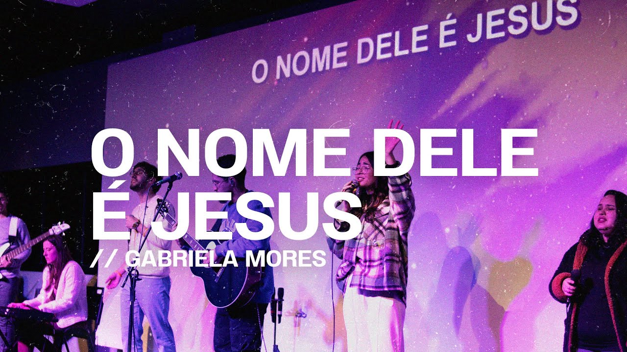 O nome Dele é Jesus | Gabriella Mores + Samuel Pinheiro | Ministração Ao Vivo (Cover Dunamis Music)
