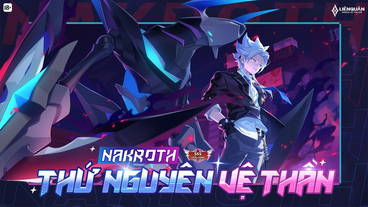 Hình nền Nakroth Thứ Nguyên Về Thần  LVGamesnet Liên Quân Mobile