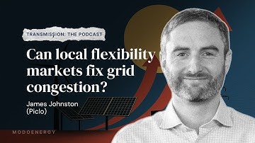 Can local flexibility markets fix grid congestion with James Johnston (Piclo)