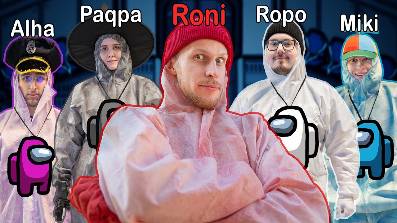 Among us mutta OIKEESSA ELÄMÄSSÄ!