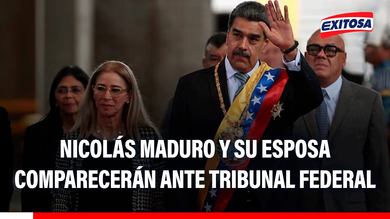 🔴🔵 Nicolás Maduro y su esposa comparecerán hoy ante un tribunal federal ...