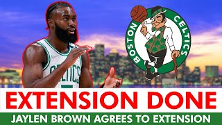 BREAKING: Boston Celtics Sign Jaylen Brown To SUPERMAX Contract Extension | Full Details & Reaction