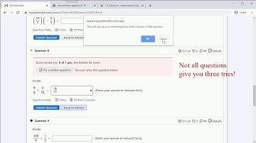 MyOpenMath:  Assignments and Quizzes