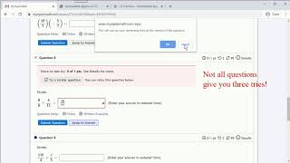 MyOpenMath:  Assignments and Quizzes