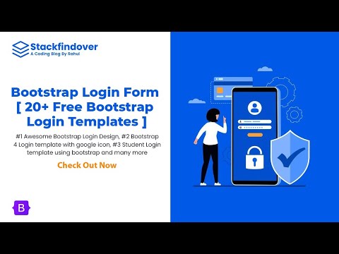 Bootstrap Login Form [ 20+ Free Bootstrap Login Templates ]