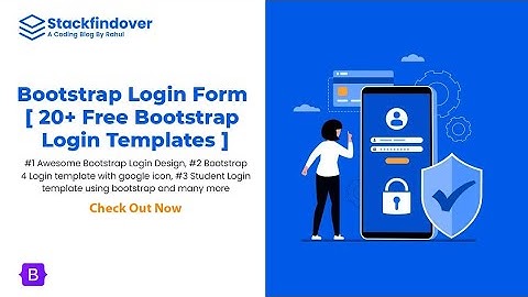 Bootstrap Login Form [ 20+ Free Bootstrap Login Templates ]