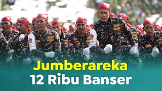 Dahsyat! Jumberareka 12 Ribu Banser Koreo Denny Malik Ft Addie MS di Satu Abad NU