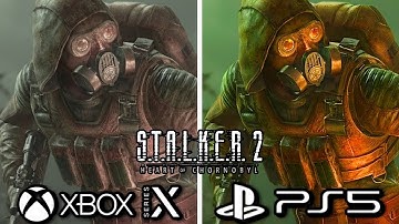 Stalker 2 Heart of Chornobyl PS5 vs Xbox Series X Graphics Comparison