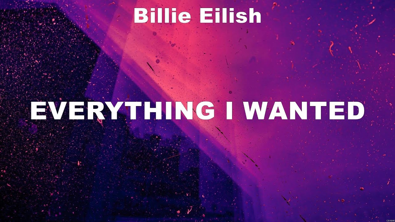 Billie Eilish Everything I Wanted Lyrics Deutsch Billie Eilish - everything i wanted (Lyrics) - YouTube