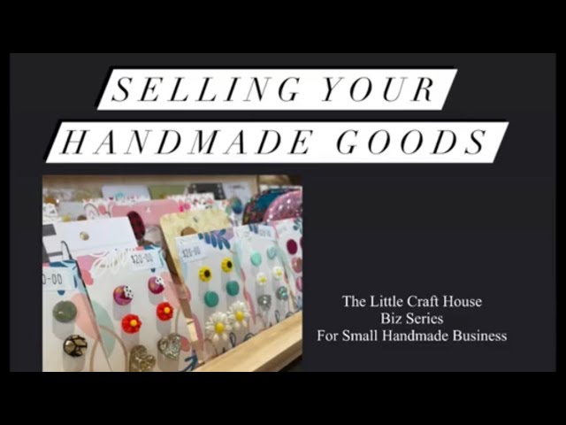 6 Tips for Selling on  Handmade