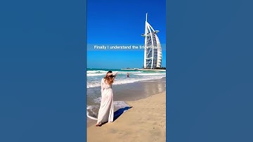 Thumbnail of Finally I understand the lyrics now #dubai #love #traveller