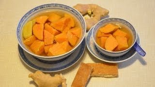 Sweet potato soup/ tong sui, 番薯糖水 by wantanmien 75,639 views 11 years ago 2 minutes, 15 seconds