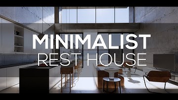 Minimalist Rest House (Enscape 2.8)