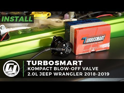2018-2020 Jeep JL Wrangler Install | Turbosmart VR3 Dual Port Kompact EM  Series Blow-Off Valve - YouTube