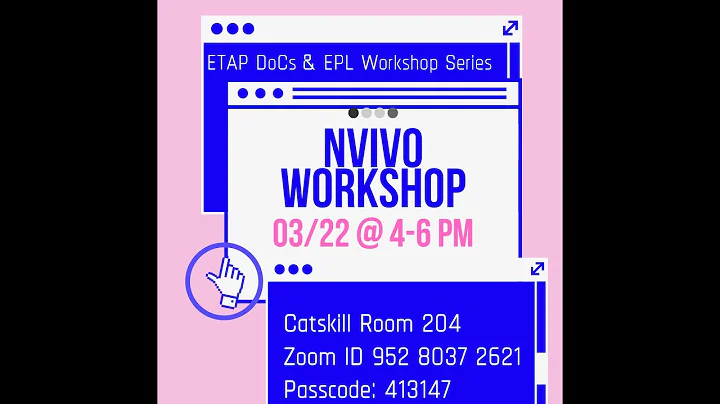 Qualitative Design and Analysis Workshop with Dr. ...