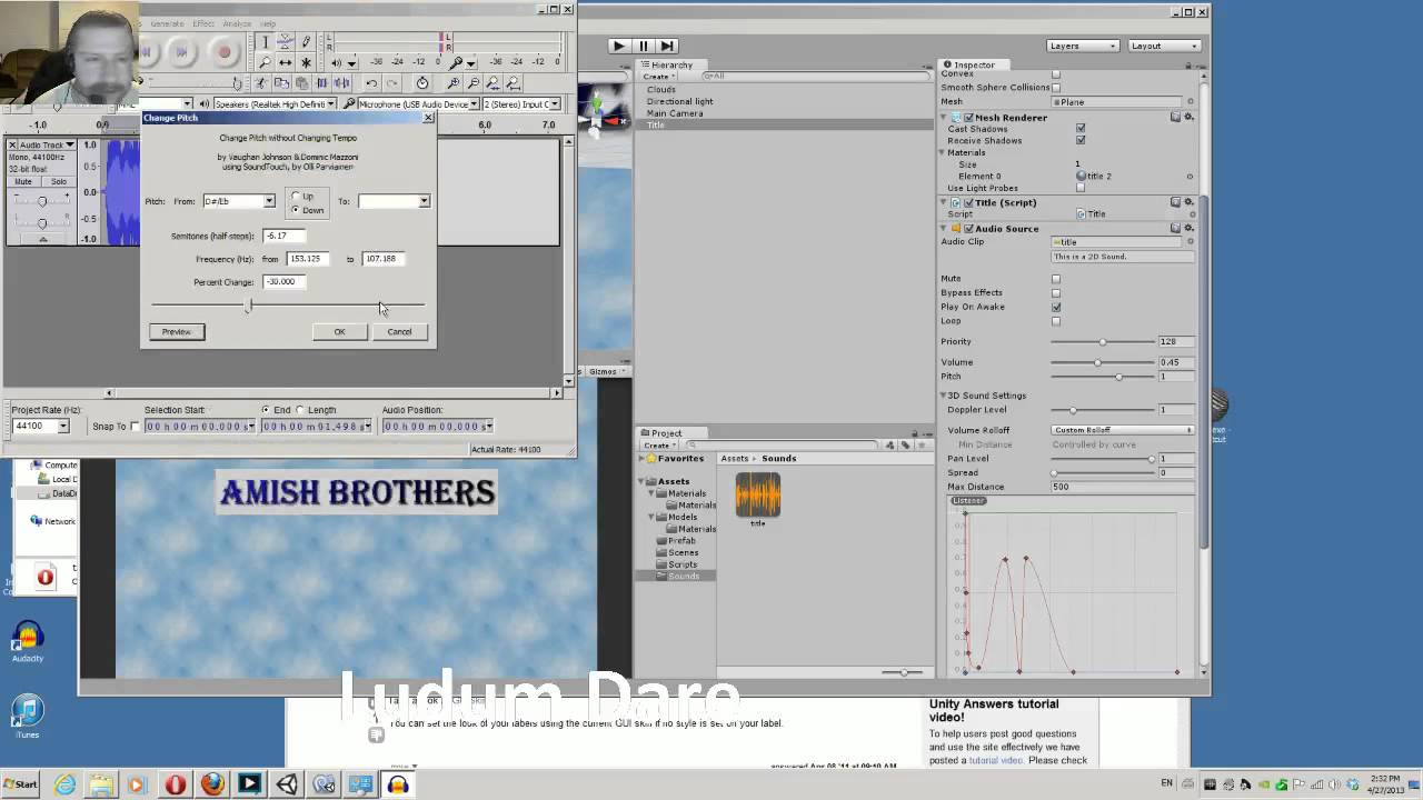 Amish Brothers Sheep Baa Sound