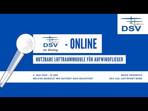 DSV im Dialog - Nutzbare Luftraummodule für Aufwindflieger