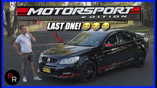 The Final Commodore Holden Ever Made.. VF Motorsport Edition