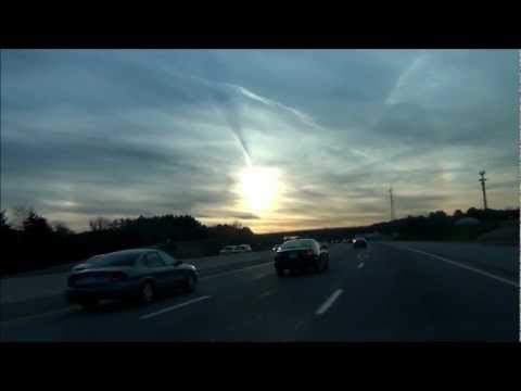 Sun Dog Over the Skies of Massachusetts