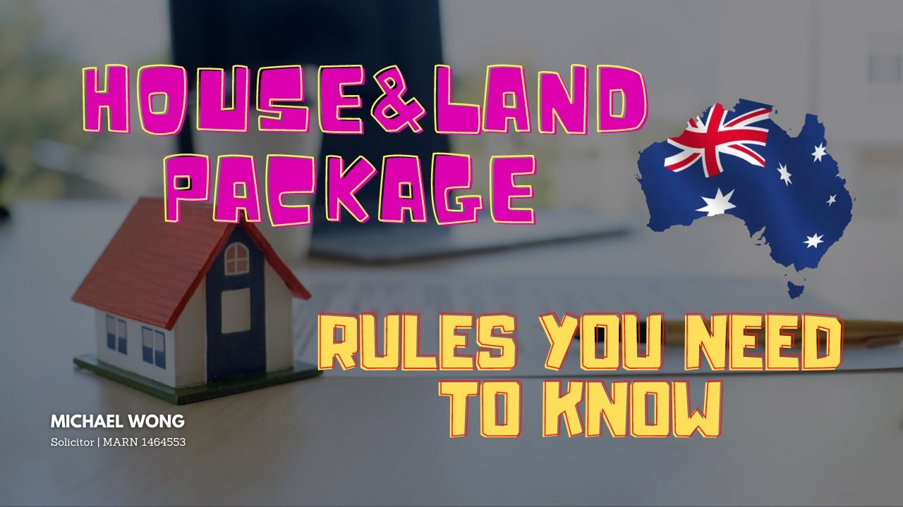 [ENG] Things you need to know! Buying houses & land packages in