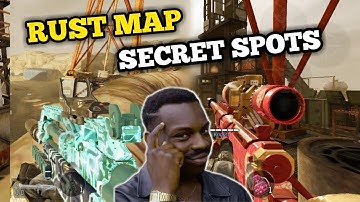 Cod Mobile Rust Map Secret Spots | Tips and Tricks