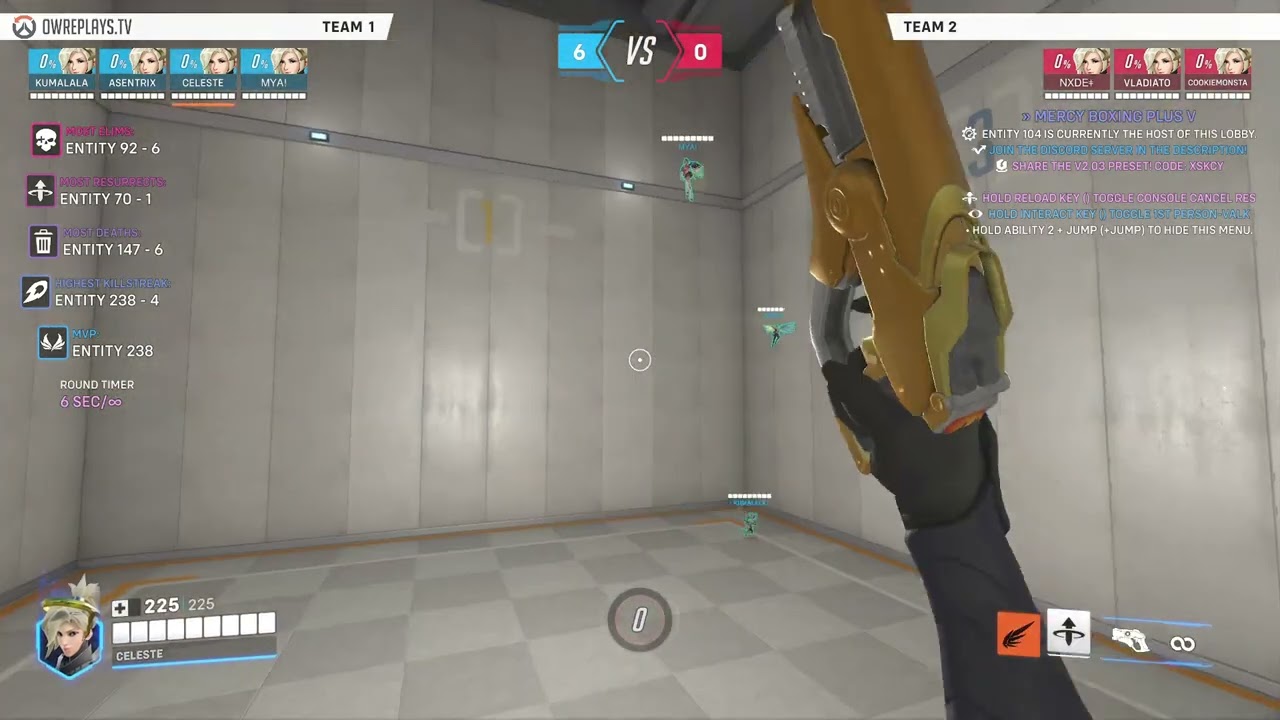 mercy boxing by CELESTE — Overwatch 2 Replay ZY550Q