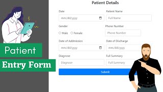 Create a Patient or Visitor Data Entry Form with Google HTML Service & Submit Data to Google Sheets