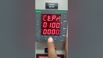 SCHNEIDER EM6400NG + METER SETTING | MACHAL TECHNICAL SYSTEM #shorts #youtubeshorts #trending