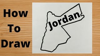 How To Draw Jordan Map